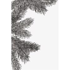 Sizzix 3D Embossing Folder - Tim Holtz / Pine Branches