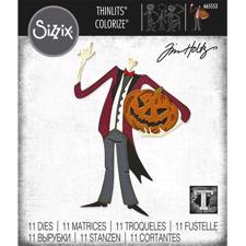 Sizzix Thinlits / Tim Holtz - Pumpkin Head