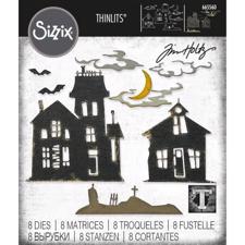 Sizzix Thinlits / Tim Holtz - Ghost Town #2