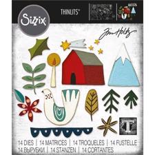 Sizzix Thinlits / Tim Holtz - Funky Nordic