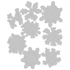 Sizzix Thinlits / Tim Holtz - Scribbly Snowflakes