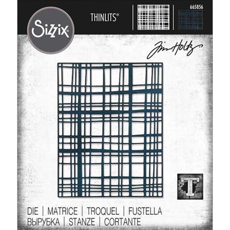 Sizzix Thinlits / Tim Holtz - Simple Plaid