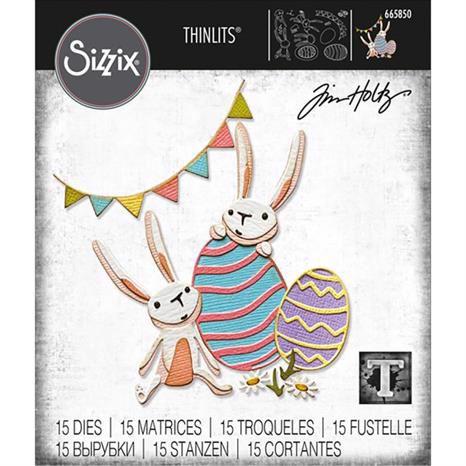 Sizzix Thinlits / Tim Holtz - Bunny Games