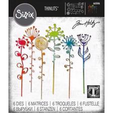 Sizzix Thinlits / Tim Holtz - Artsy Stems