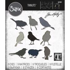 Sizzix Thinlits / Tim Holtz - Silhouette Birds
