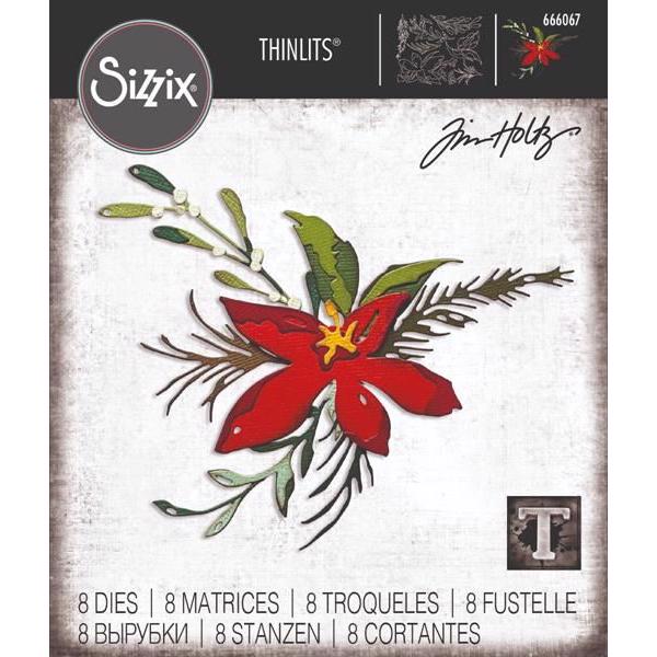 Sizzix Thinlits / Tim Holtz - Holiday Brushstroke #3