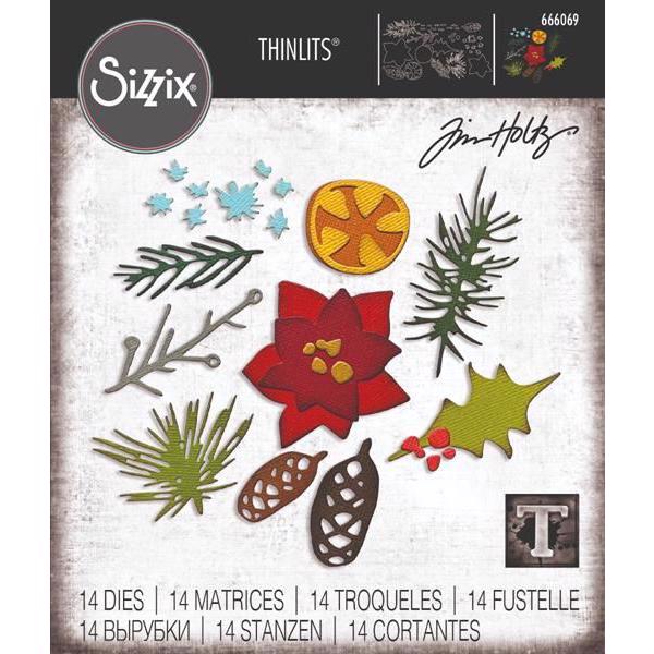 Sizzix Thinlits / Tim Holtz - Modern Festive