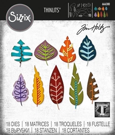 Sizzix Thinlits / Tim Holtz - Artsy Leaves