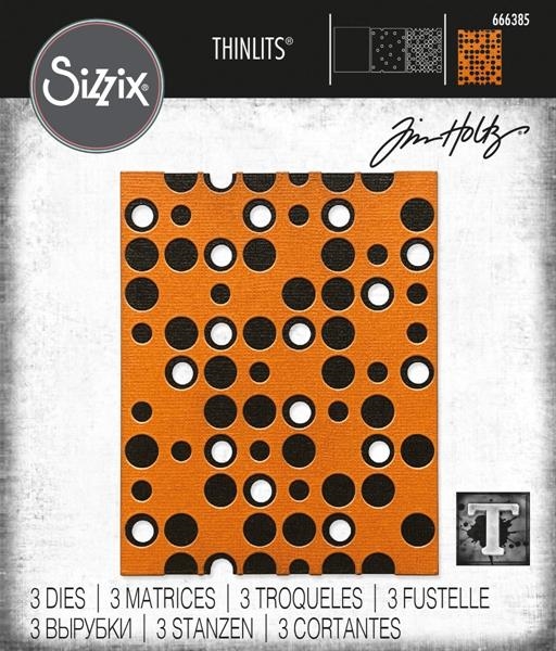Sizzix Thinlits / Tim Holtz - Layered Dots