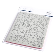 PinkFresh Studios Cling Stamp - Pretty Blossoms