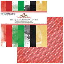 49 and Market Collection Pack 12x12" - Christmas Spectacular 2023 Colored Foundation
