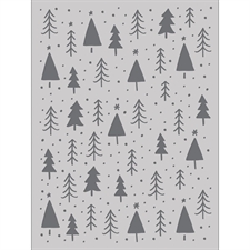 Simple Stories Stencil 6x8" - Pine Trees