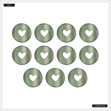 Happy Planner - Discs (ringe) 1.75" Big METAL / Mint (stor)