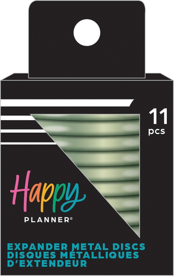 Happy Planner - Discs (ringe) 1.75" Big METAL / Mint (stor)