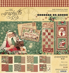 Graphic 45 Paper Pad 8x8" - Letters to Santa