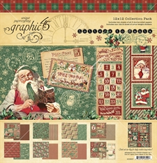 Graphic 45 Collection Pack 12x12" - Letters to Santa