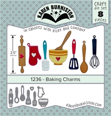 Karen Burniston Die - Baking Charms