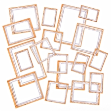 49 and Market Frame Set - Color Swatch: Peach