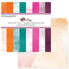 49 and Market Collection Pack 12x12" - ARToptions Spice / Colored Foundation
