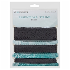 49 and Market Essential Trims - Lace / Black