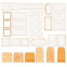49 and Market Envelope Bits - Color Swatch: Peach