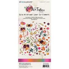 49 and Market - ARToptions Spice Laser Cut Outs / Wildflowers
