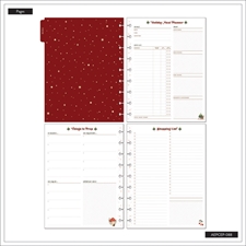 Happy Planner Extension Pack - Woodland Seasons Christmas (classic / std)