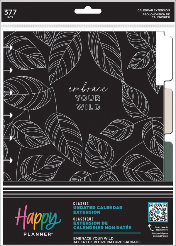 Happy Planner Extension Pack - Embrace Your Wild (classic / std)