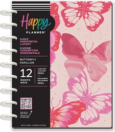 Happy Planner Classic - Butterfly Effect Jan.-Dec. 2024 (std)