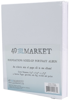 49 And Market Foundations - Mixed Up Album / Portrait White