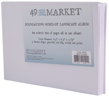 49 And Market Foundations - Mixed Up Album / Landscape White
