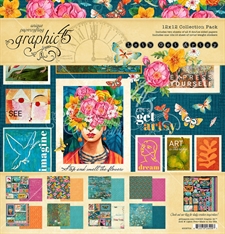 Graphic 45 Collection Pack 12x12" - Let's Get Artsy