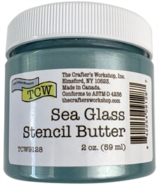 The Crafters Workshop Stencil Butter - Sea Glass