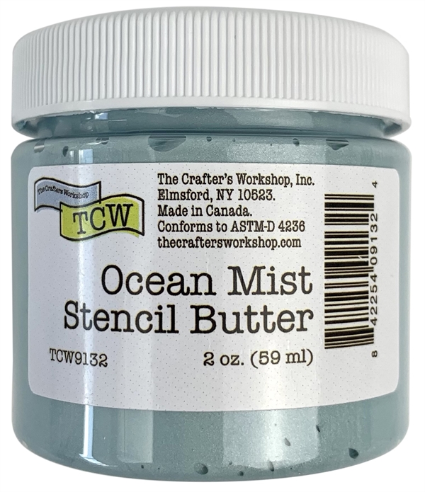 The Crafters Workshop Stencil Butter - Ocean Mist