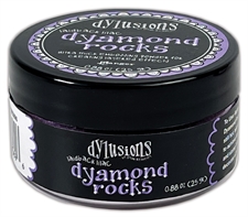 Dylusions Dyamond Rocks (UTEE Embossing) - Laidback Lilac