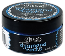 Dylusions Dyamond Rocks (UTEE Embossing) - London Blue