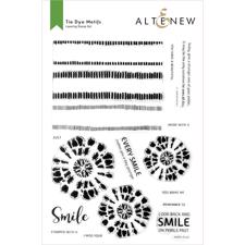 Altenew Clear Stamp Set - Tie Dye Motifs