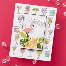 Spellbinders Dies - Happy Hour / Tropical Flair