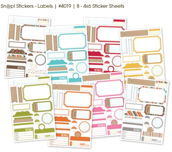 Simple Stories Stickers - Labels