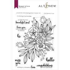 Altenew Clear Stamp Set - Bouquet of Love