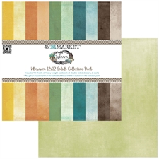 49 and Market Collection Pack 12x12" - Wherever Colored Foundation