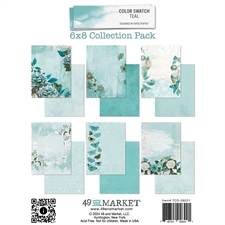 49 and Market Collection Pack 6x8" Mini - Color Swatch: Teal