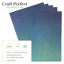 Tonic / Craft Perfect Ombre Card A4 - Under the Sea