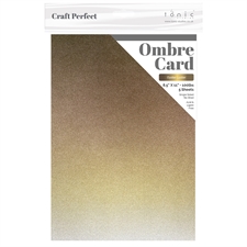 Tonic / Craft Perfect Ombre Card A4 - Oyster Luster