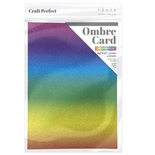 Tonic / Craft Perfect Ombre Card A4 - Kaleidoscope of Color