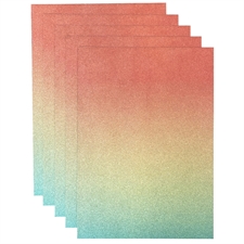 Tonic / Craft Perfect Ombre Card A4 - Mermaid Shimmer