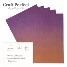 Tonic / Craft Perfect Ombre Card A4 - Arabian Nights