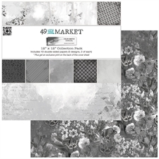 49 and Market Collection Pack 12x12" - Color Swatch: Charcoal