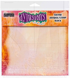 Dylusions - Acrylic Stamp Block SQUARE