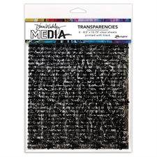Dina Wakley Media - Transparencies / Typography